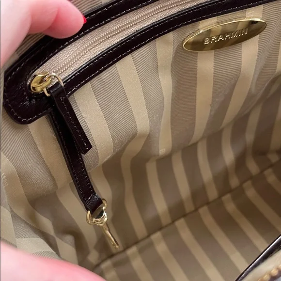 Brahmin Medium Asher Tote in Crème Solmar Colorway EUC - Picture 13 of 17